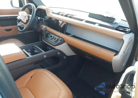 2024 Land Rover Defender 110 P300 из США, поврежденный, VIN SALEJ7EX7R2343223